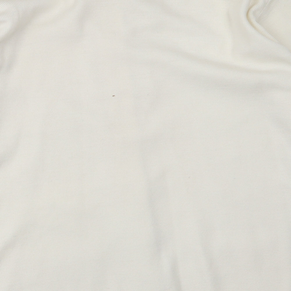 ZSZ Womens Ivory Cardigan Jumper Size L