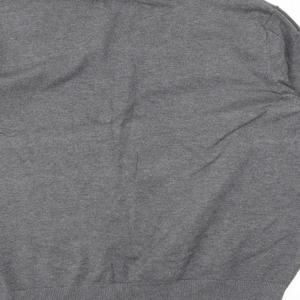 H&M Mens Grey Pullover Jumper Size L