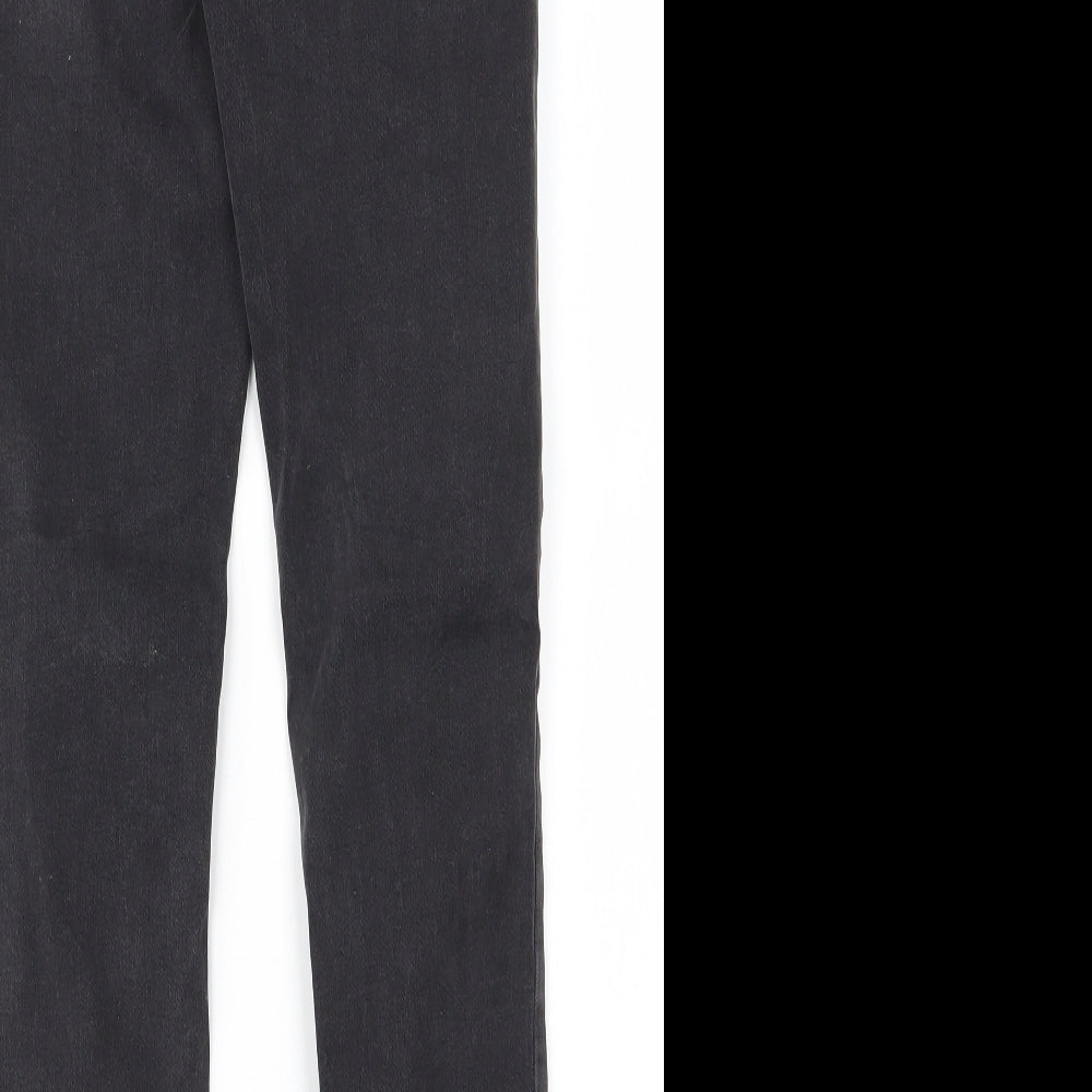 boohooMAN Mens Grey Skinny Jeans Size 30 in L28 in