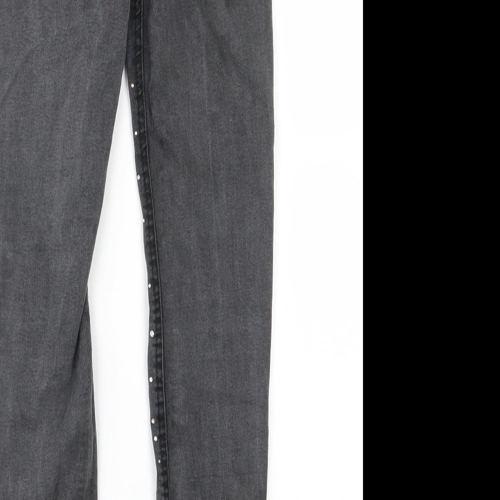 Denim Co Girls Grey Skinny Jeans Size 11-12 Years