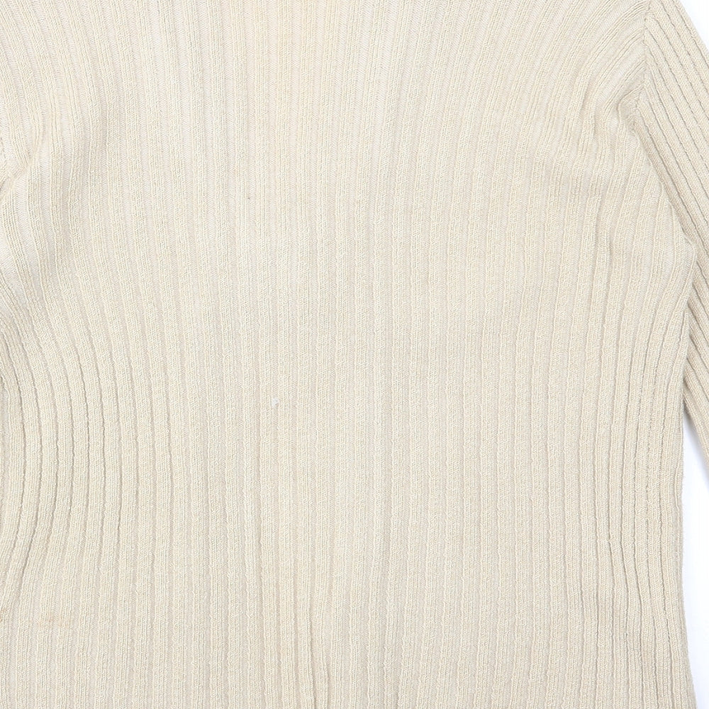 Pulse Womens Beige Shrug Jumper Size L