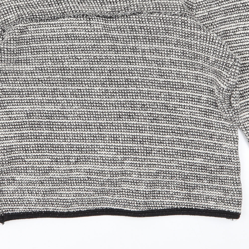 Pull & Bear Womens White Shrug Jumper Size M