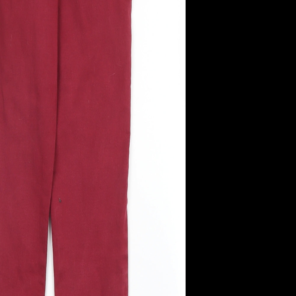 Womens Purple Denim Skinny Jeans Size 12 L25 in
