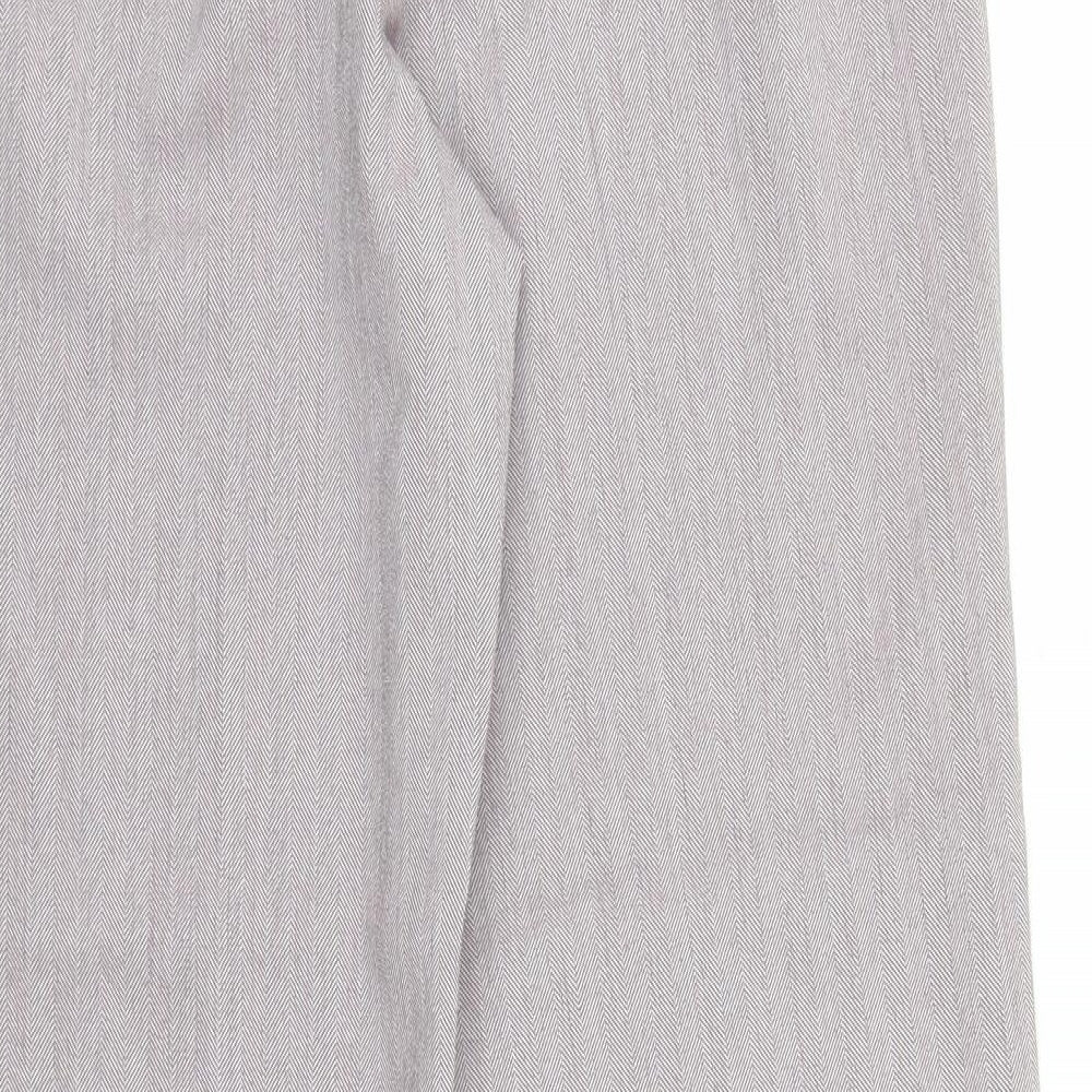 Berkertex Womens Purple Trousers Size 10 L29 in
