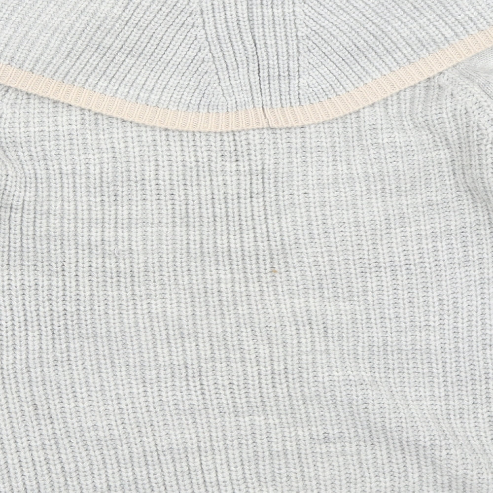 Oasis Womens Grey Pullover Jumper Size M