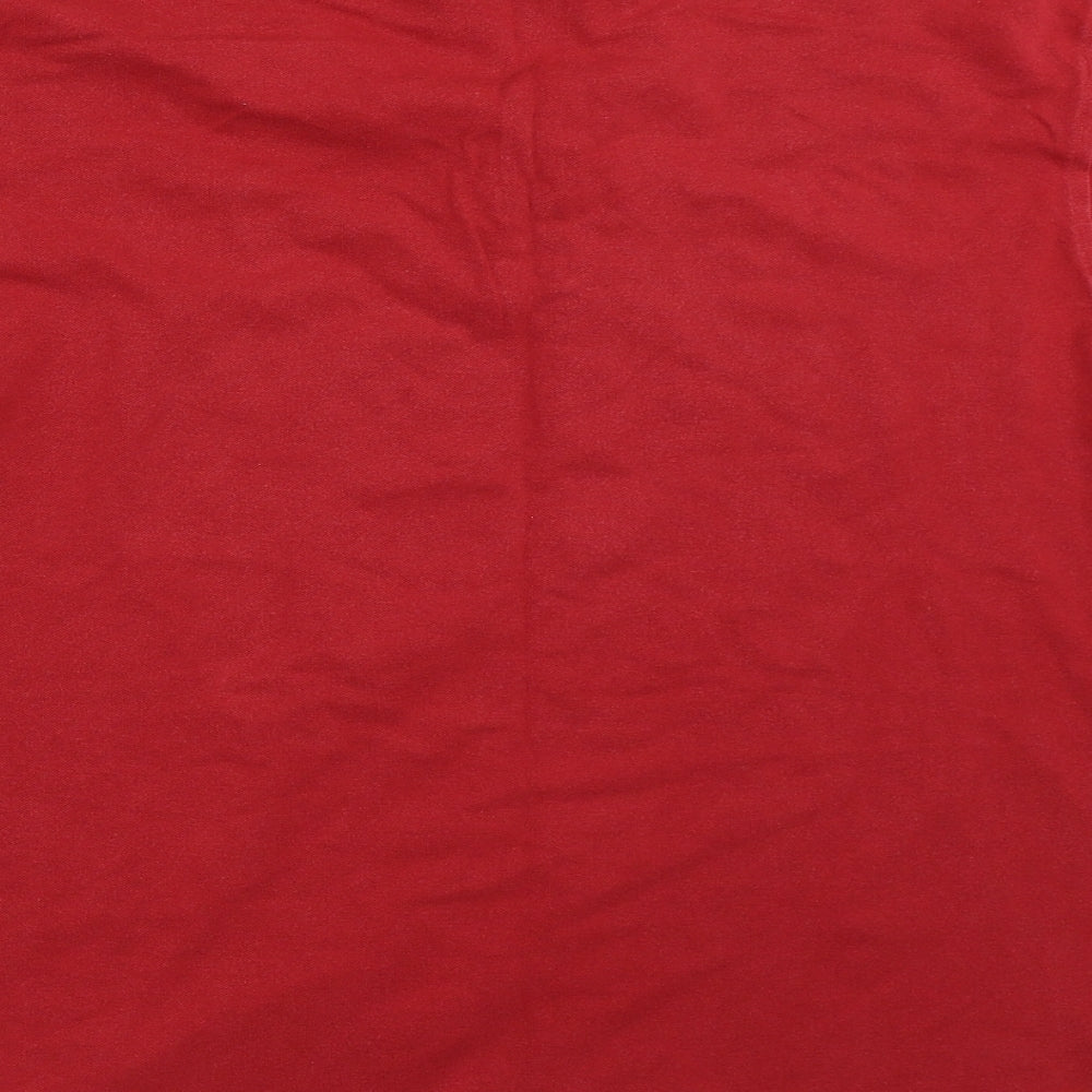 Easy Mens Red Polo Size M