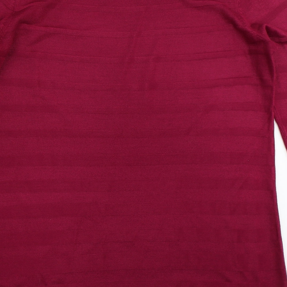 Marks & Spencer Womens Purple Pullover Jumper Size 12