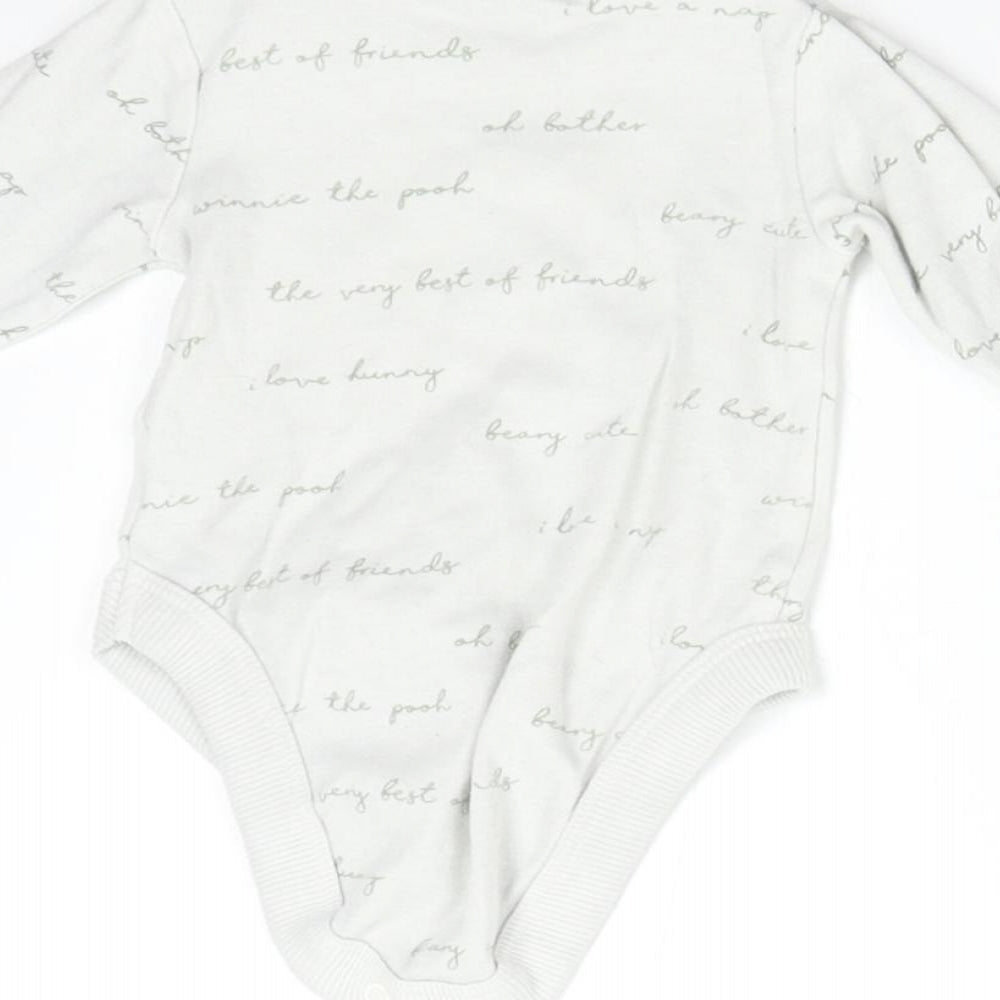 Disney Baby White Babygrow One-Piece Size 0-3 Months