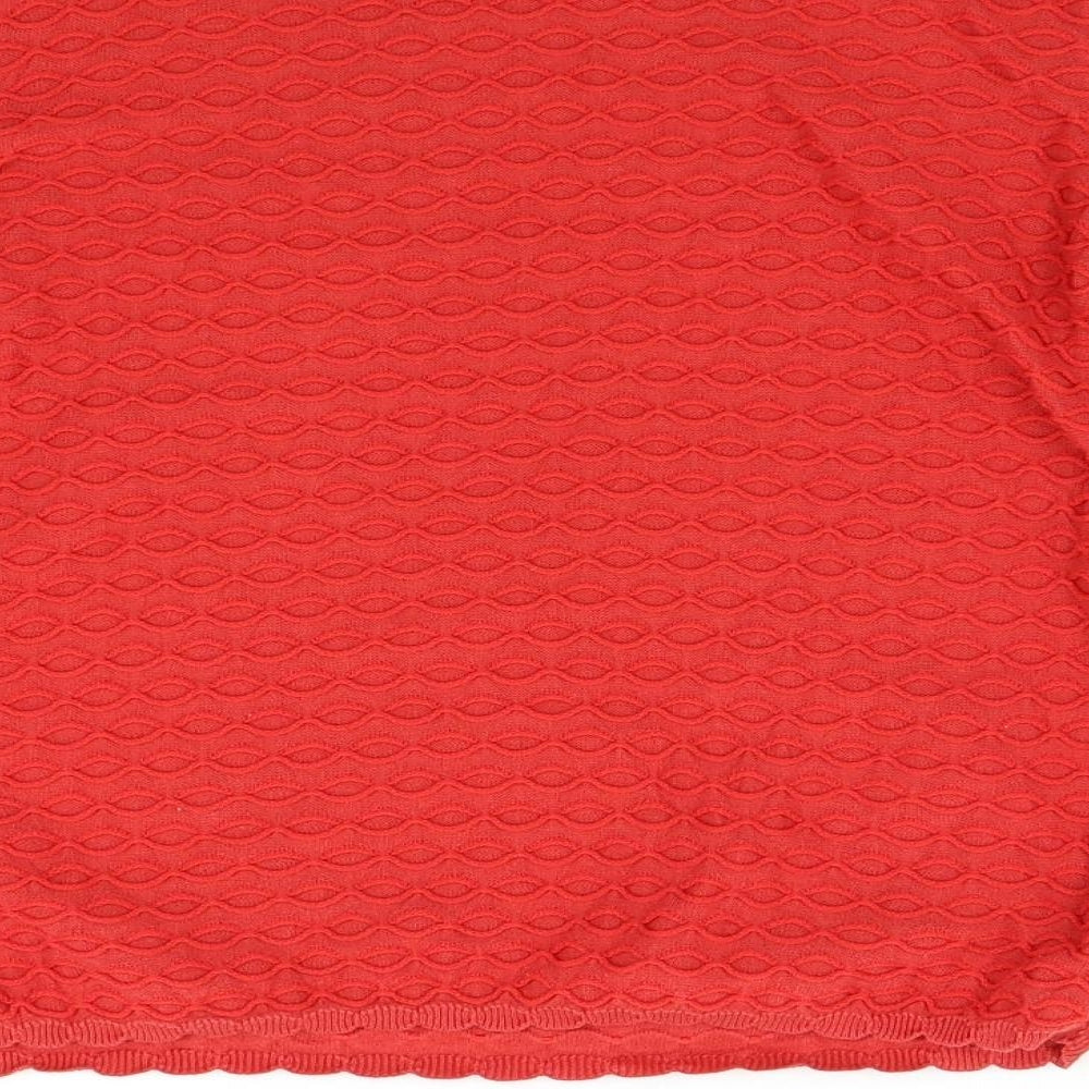 TU Womens Red Pullover Jumper Size 8