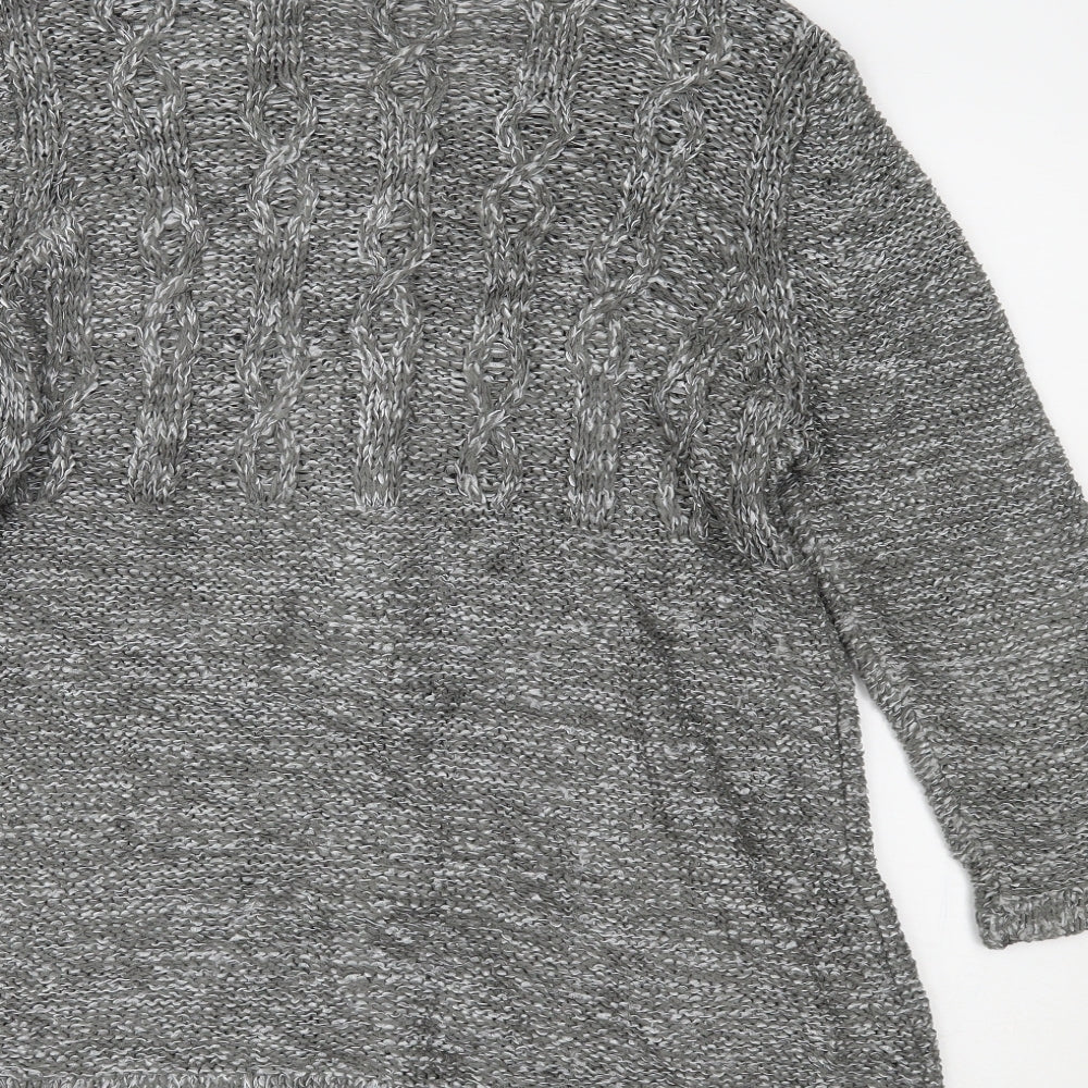 Country Casuals Womens Grey Cardigan Jumper Size L