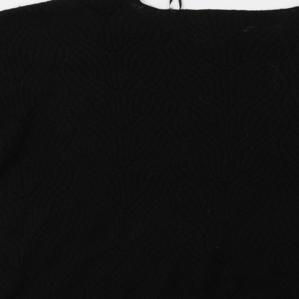 Kapalua Womens Black Pullover Jumper Size L