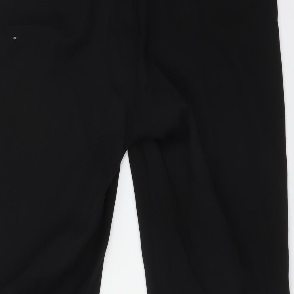 H&M Womens Black Trousers Size 12 L30 in