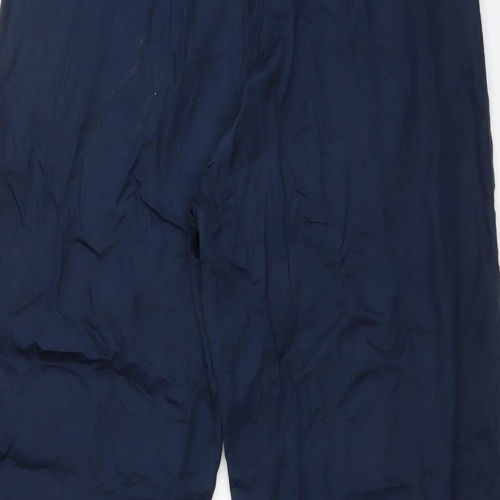 UNIQLOU Womens Blue Trousers Size 27 L26 in