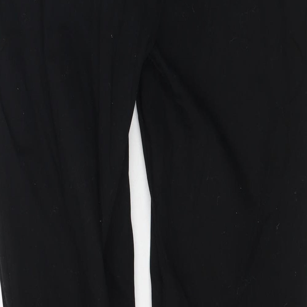 Atmosphere Womens Black Trousers Size 10 L26 in