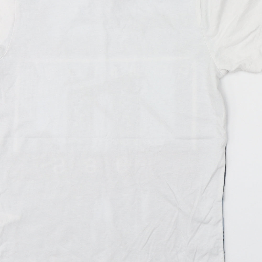 Preworn Boys White Basic T-Shirt Size 9 Years
