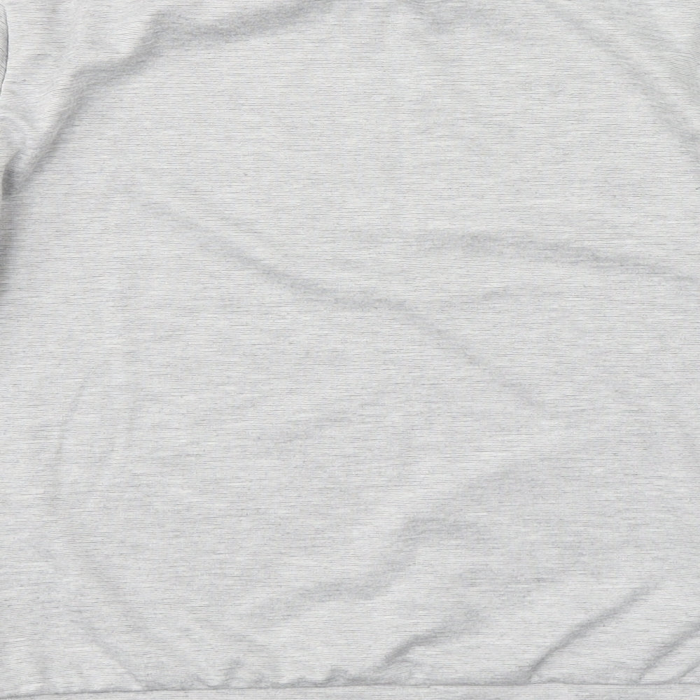 In the Style Womens Grey Pullover Sweatshirt Size 6