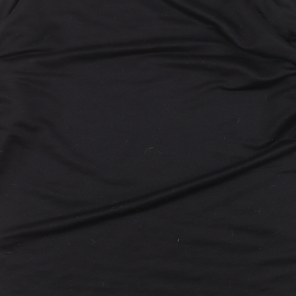 Boohoo Womens Black Pullover Jumper Size 14