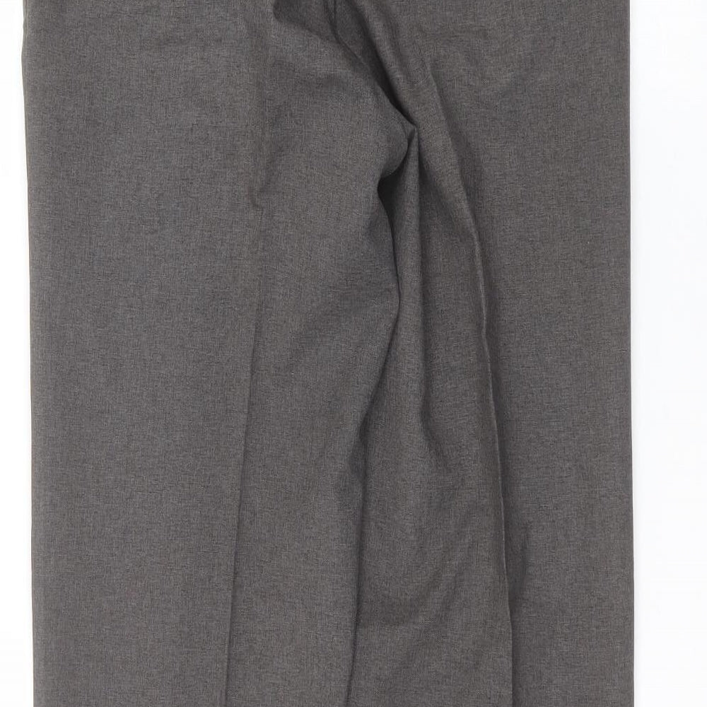 Taylor & Wright Mens Grey Dress Pants Trousers Size 32 in L31 in