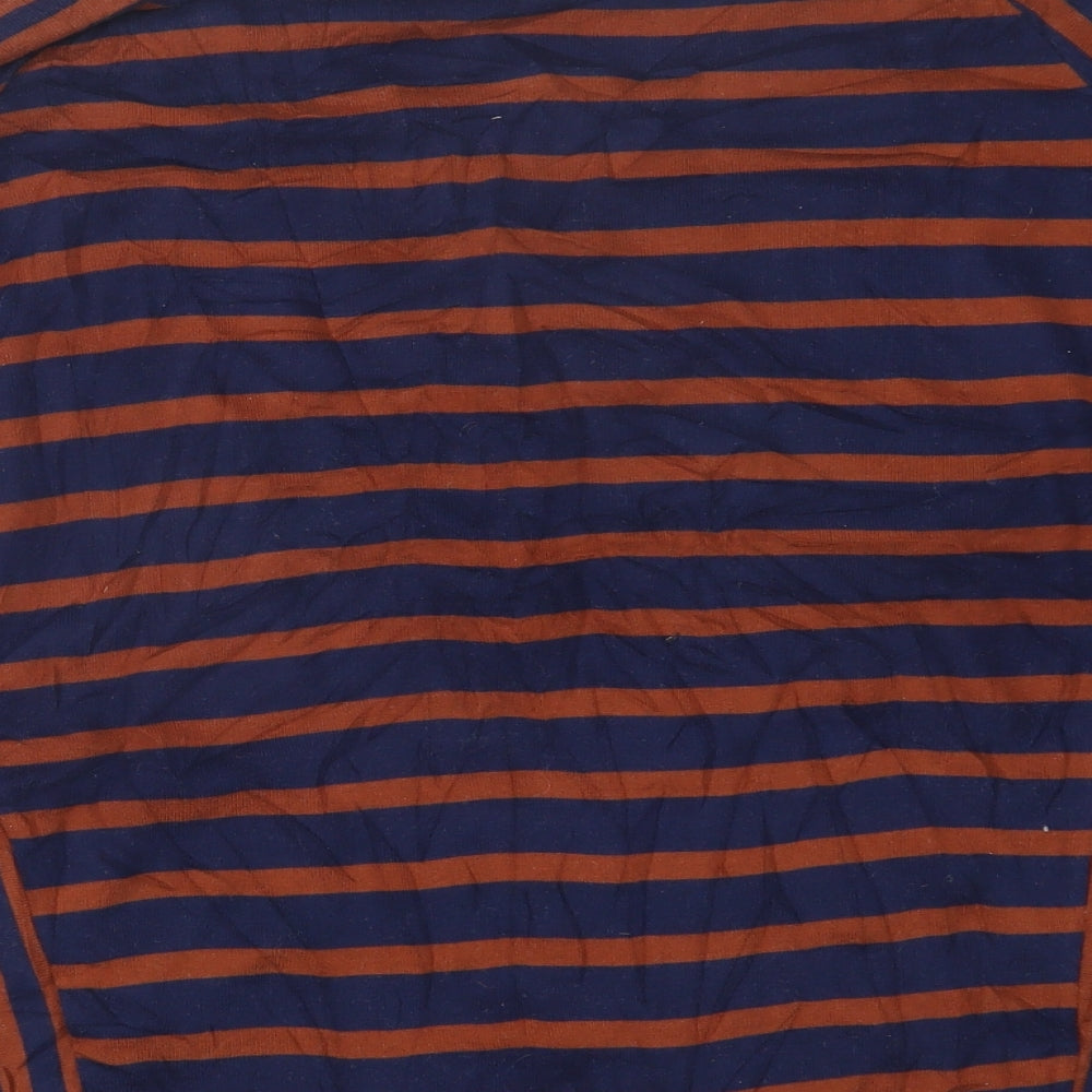 Phase Eight Womens Blue Striped Pullover Jumper Size 16