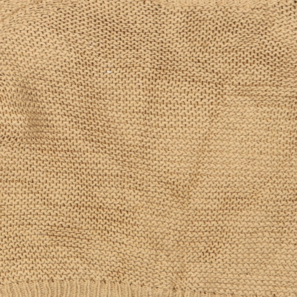 Preworn Womens Beige Pullover Jumper Size L