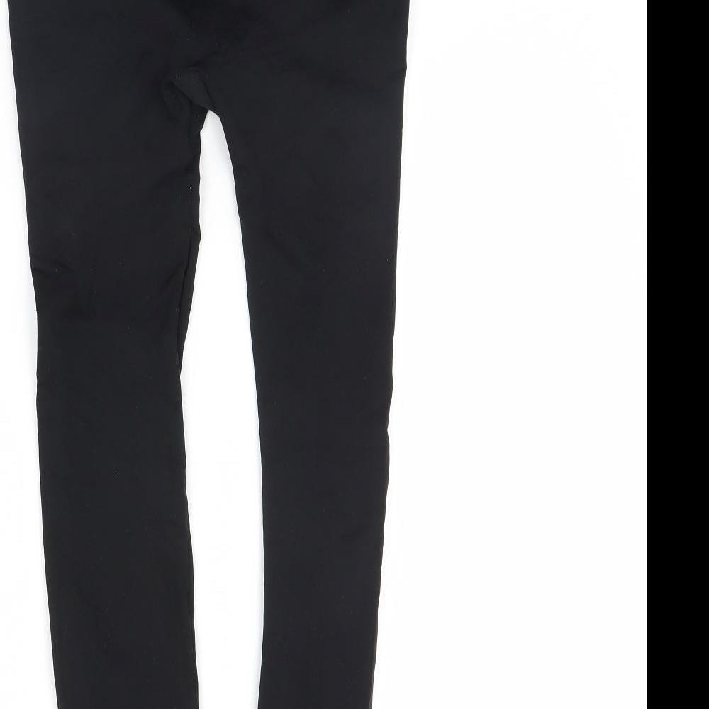 Secret Posessions Womens Black Capri Leggings Size M L28 in