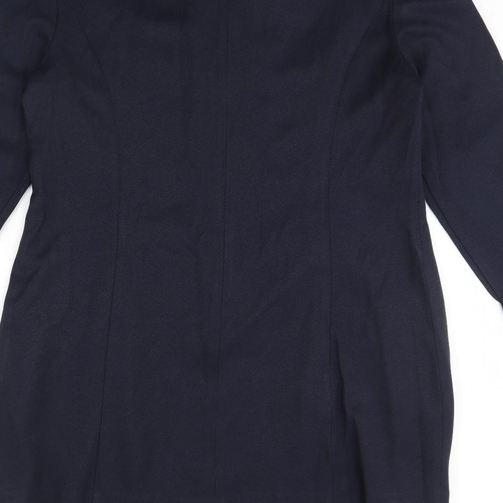 Virgo Womens Blue Shift Size 16