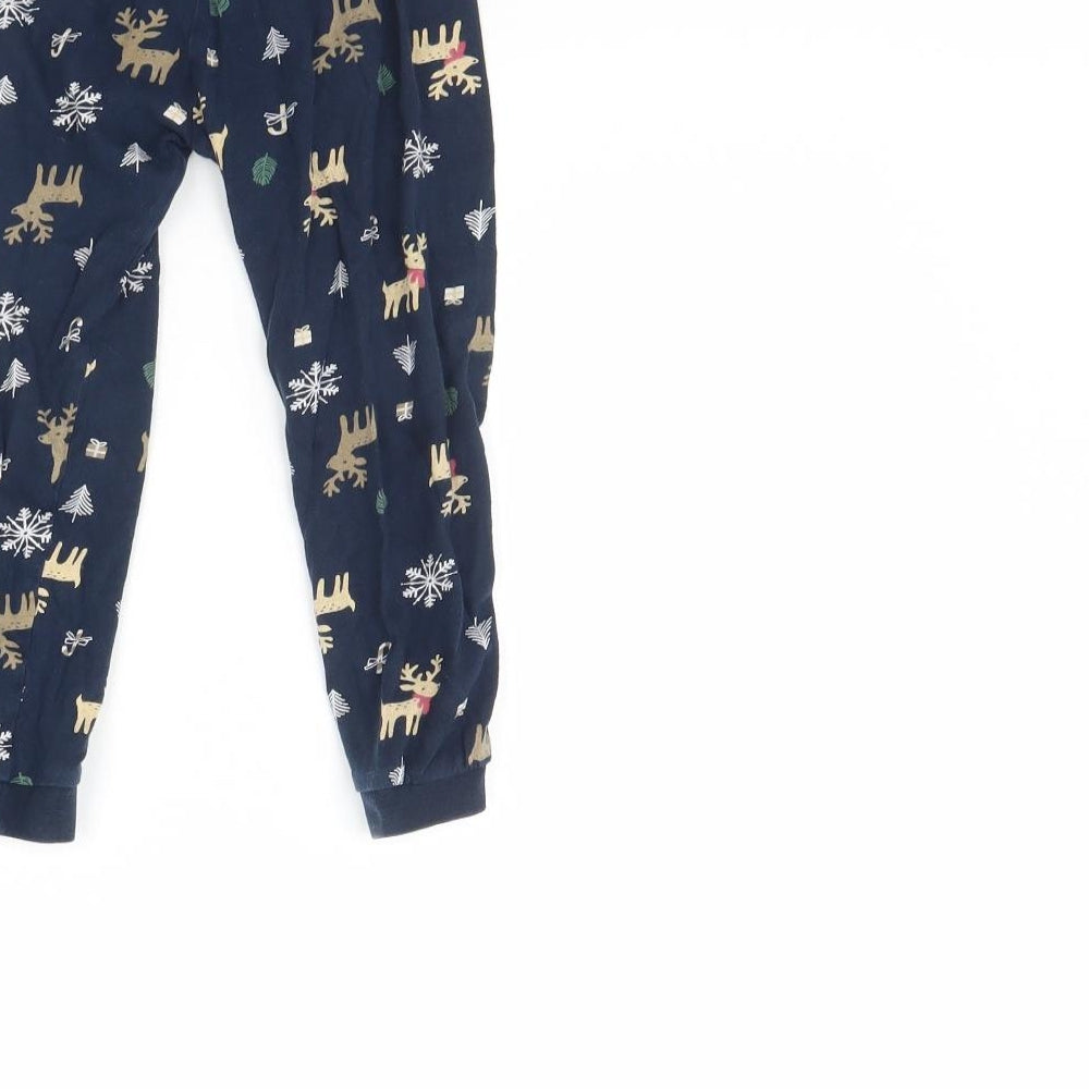 Lulipu Girls Blue Spotted Cami Pyjama Pants Size 2 Years - Christmas