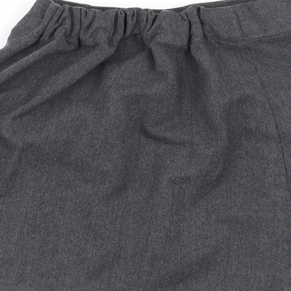 school life Girls Grey Flare Skirt Size 6 Years