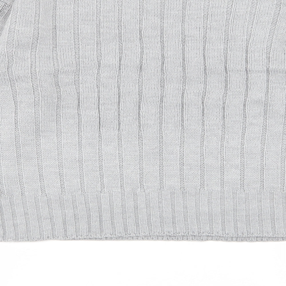 PLT Womens Grey Pullover Jumper Size M