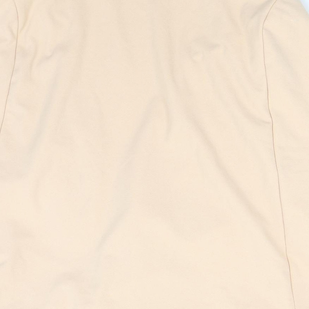 Boohoo Womens Pink Jacket Poncho Size 14
