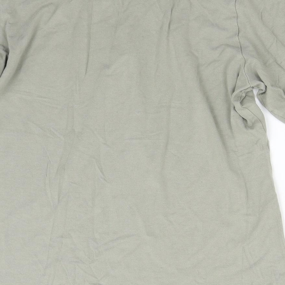 Rabe Womens Green Basic T-Shirt Size 12