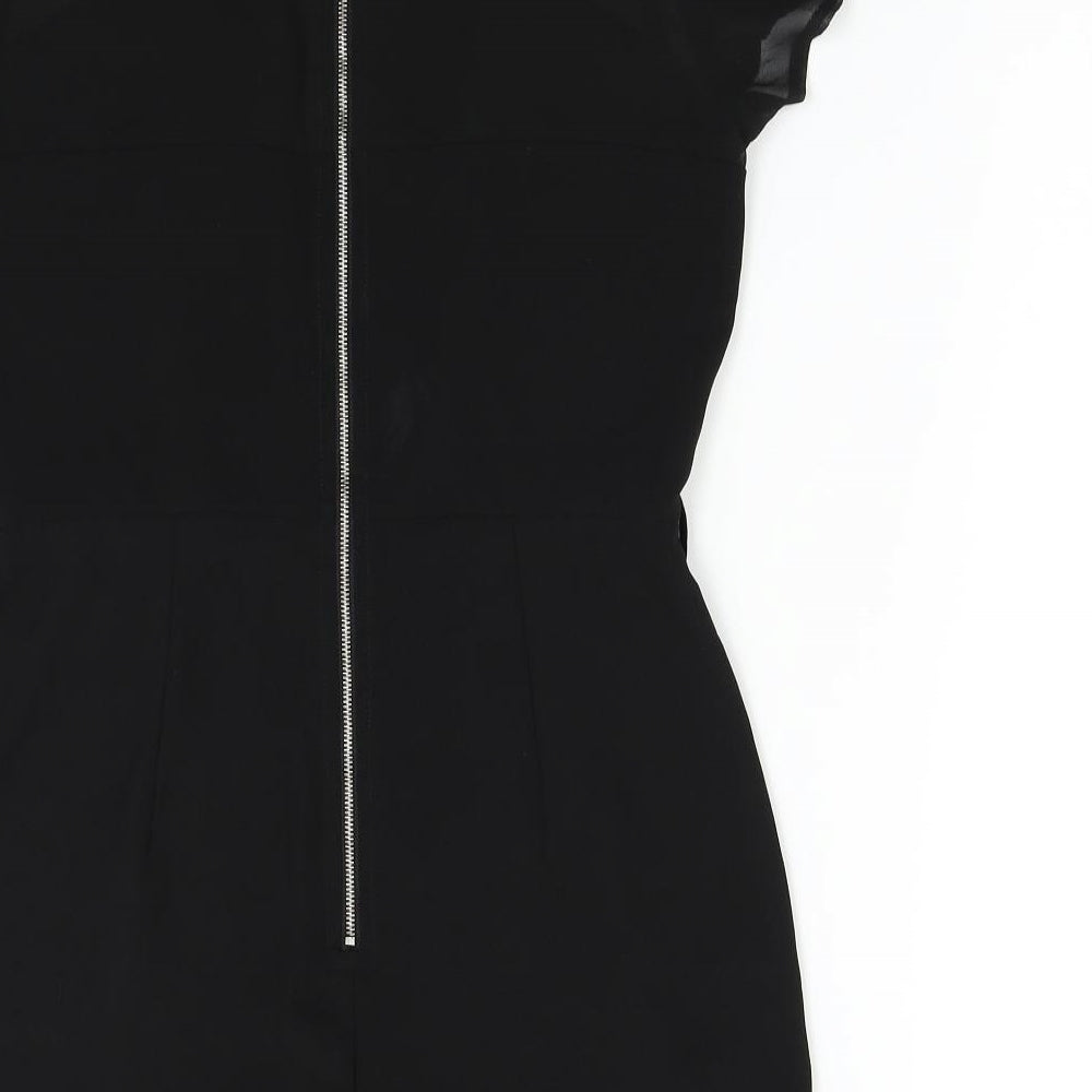 Glamorous Womens Black Jumpsuit One-Piece Size S
