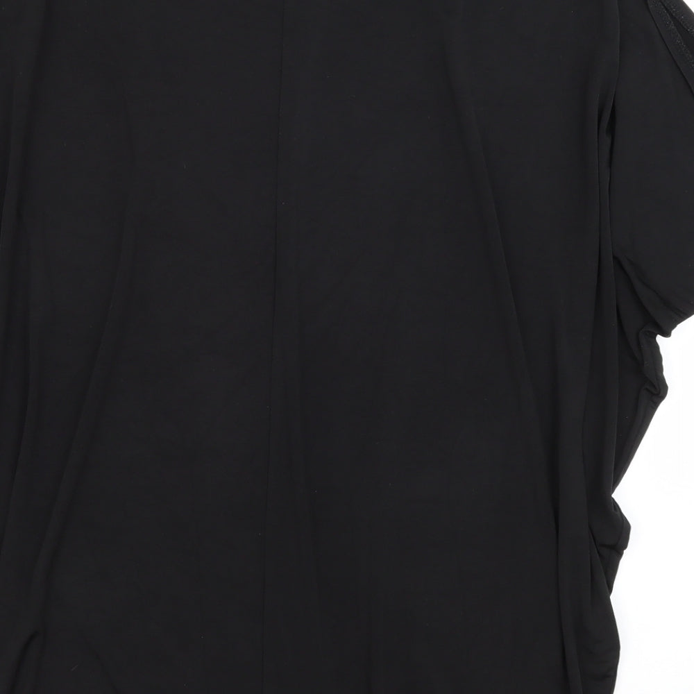 Wallis Womens Black Basic Blouse Size M