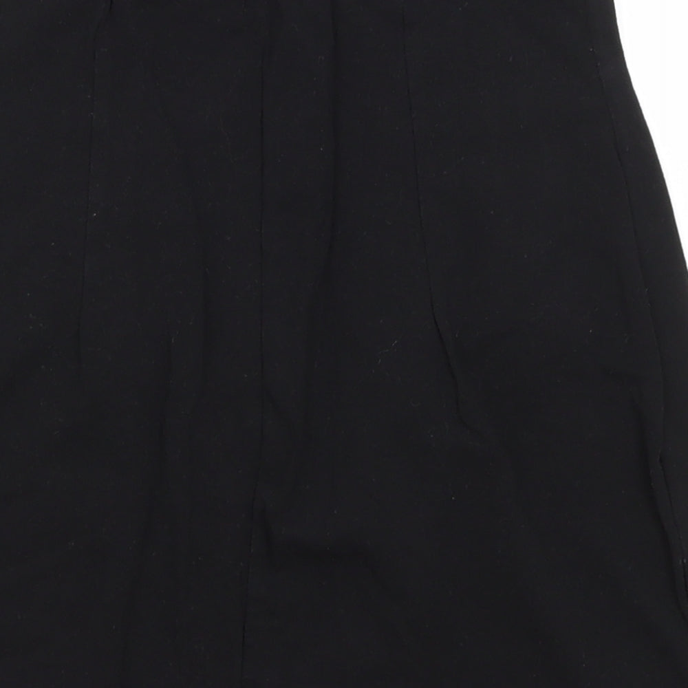ASOS Womens Black Basic T-Shirt Size 8