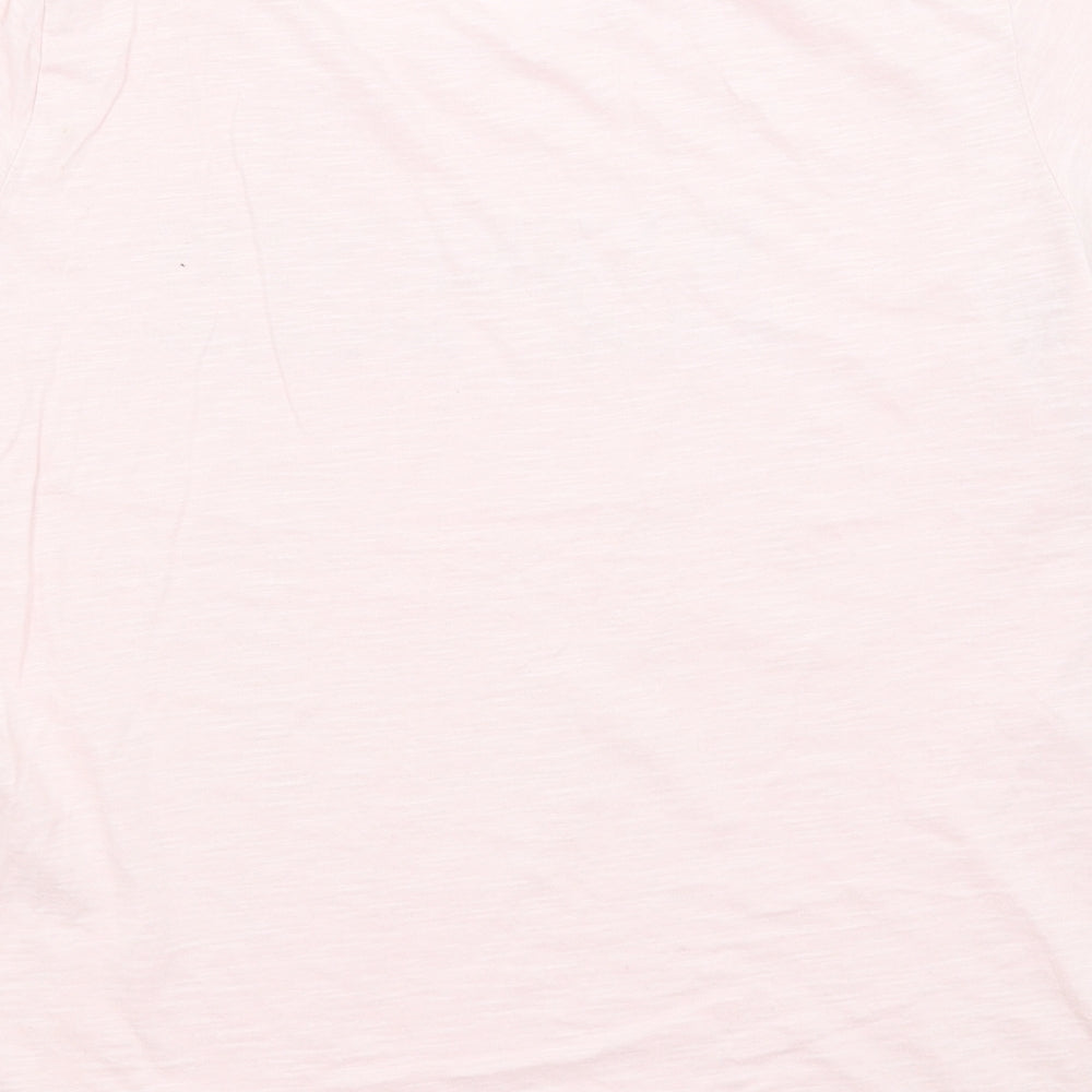 F&F Womens Pink Basic T-Shirt Size 12 - Weekends & Wine