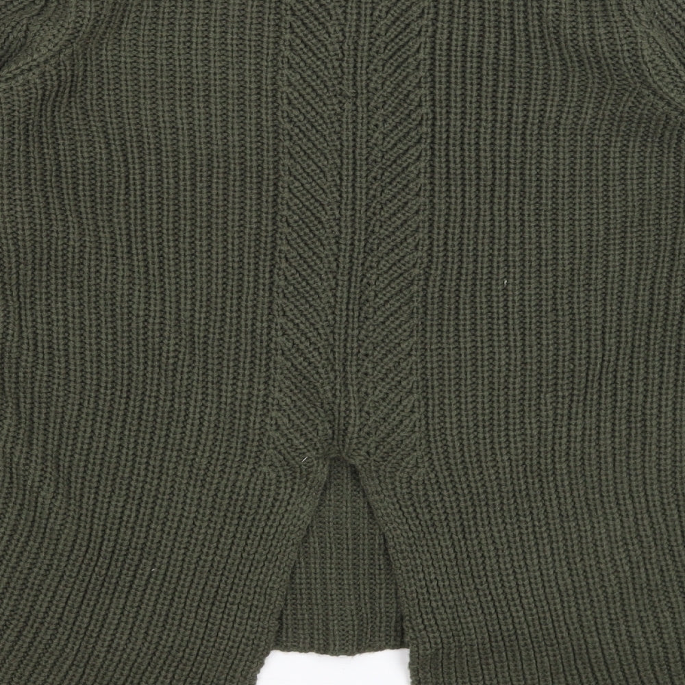 Select Womens Green Pullover Jumper Size 16