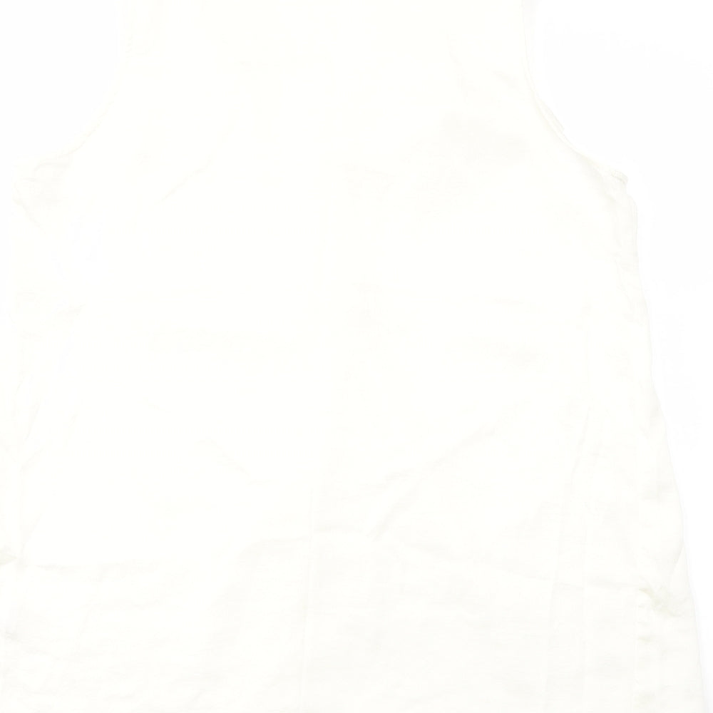 NEXT Womens Ivory Basic Blouse Size 14