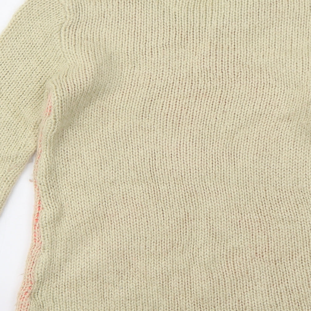 Debenhams Girls Beige Jumper Dress Size 9-10 Years