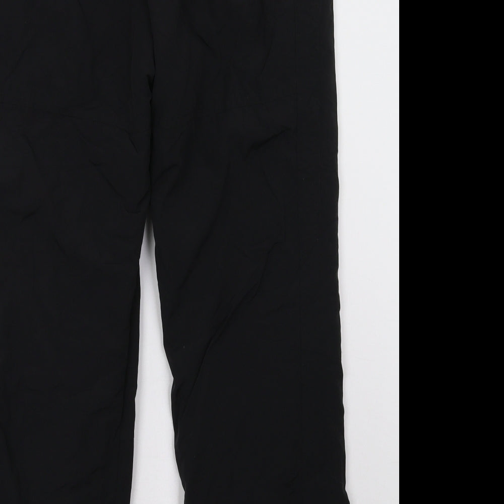 jinlaike Mens Black Trousers Size 28 L30 in