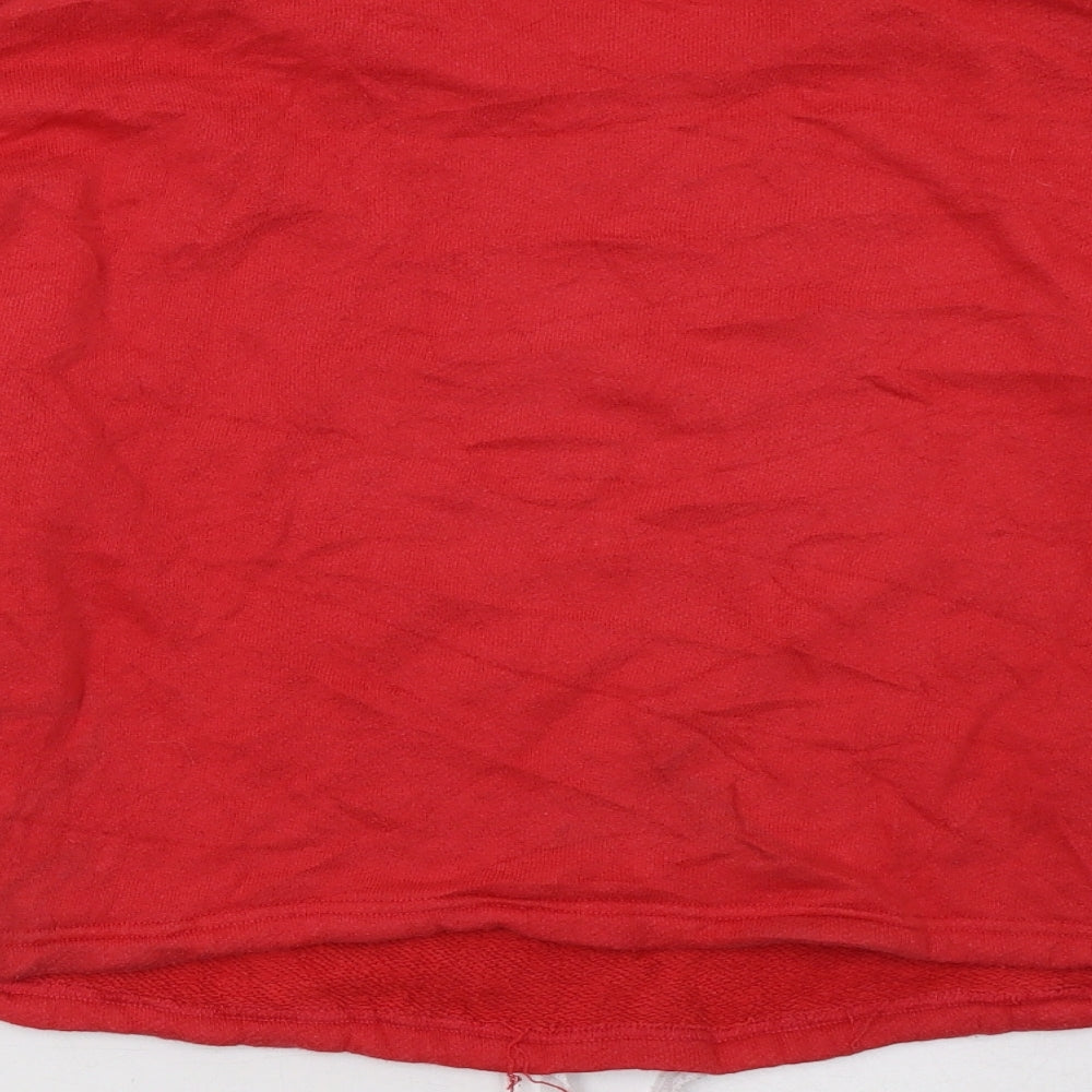 FOREVER 21 Womens Red Pullover Sweatshirt Size S