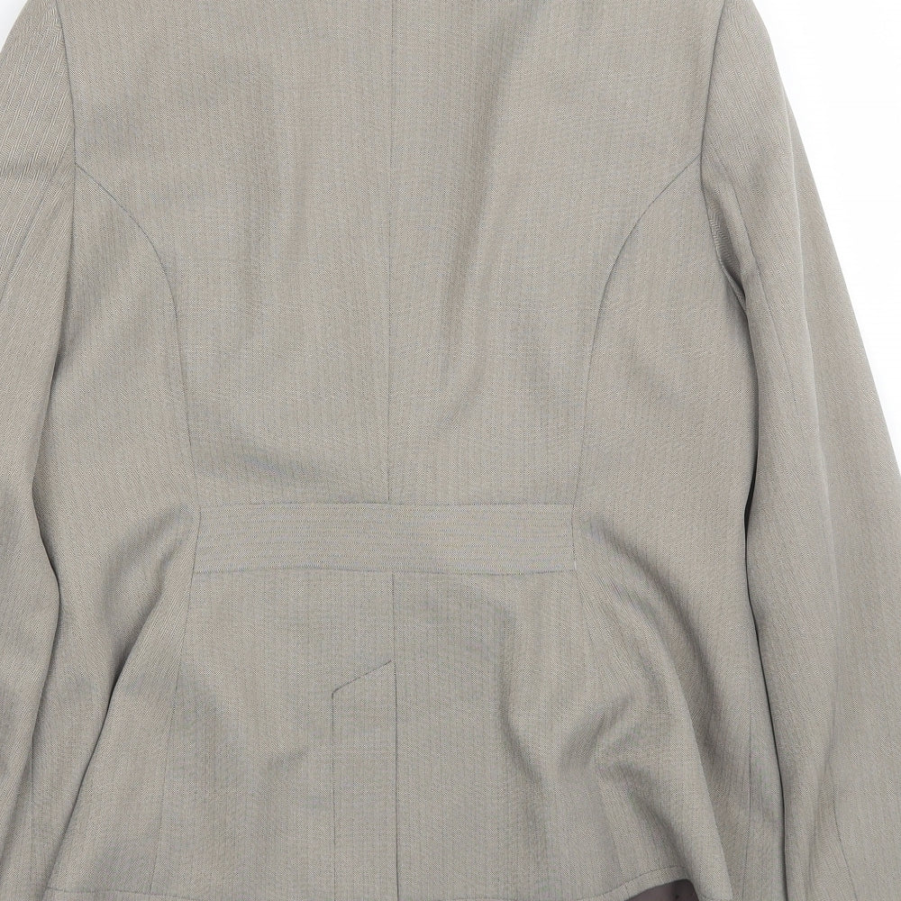 F&F Womens Brown Jacket Suit Size 16