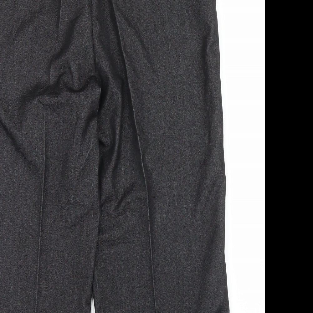Gonto Womens Grey Capri Trousers Size L L20 in
