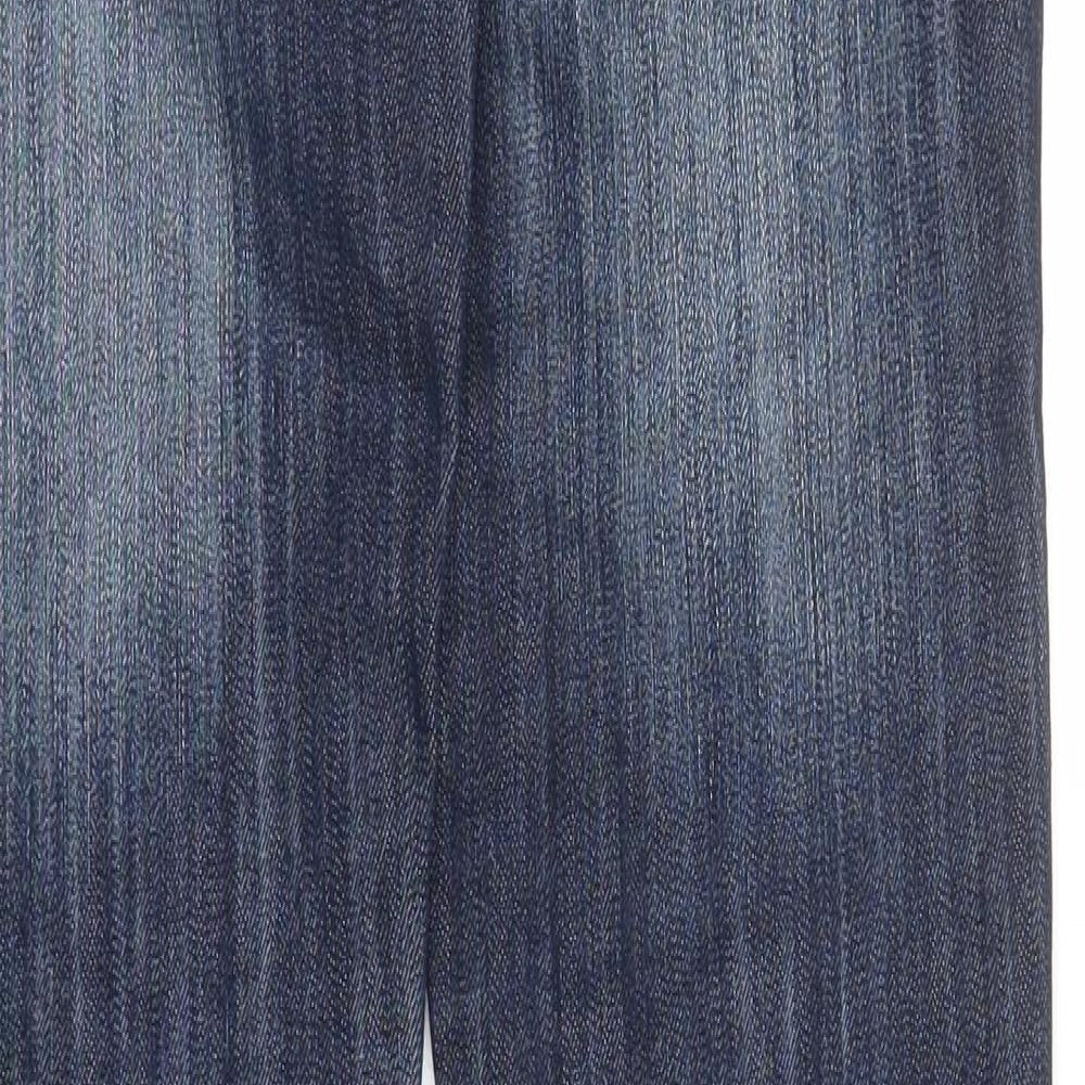 Monday Womens Blue Denim Straight Jeans Size 10 L24 in