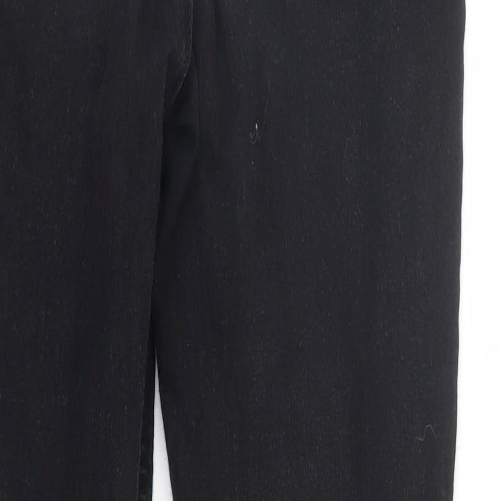 F&F Womens Black Denim Skinny Jeans Size 6 L26 in
