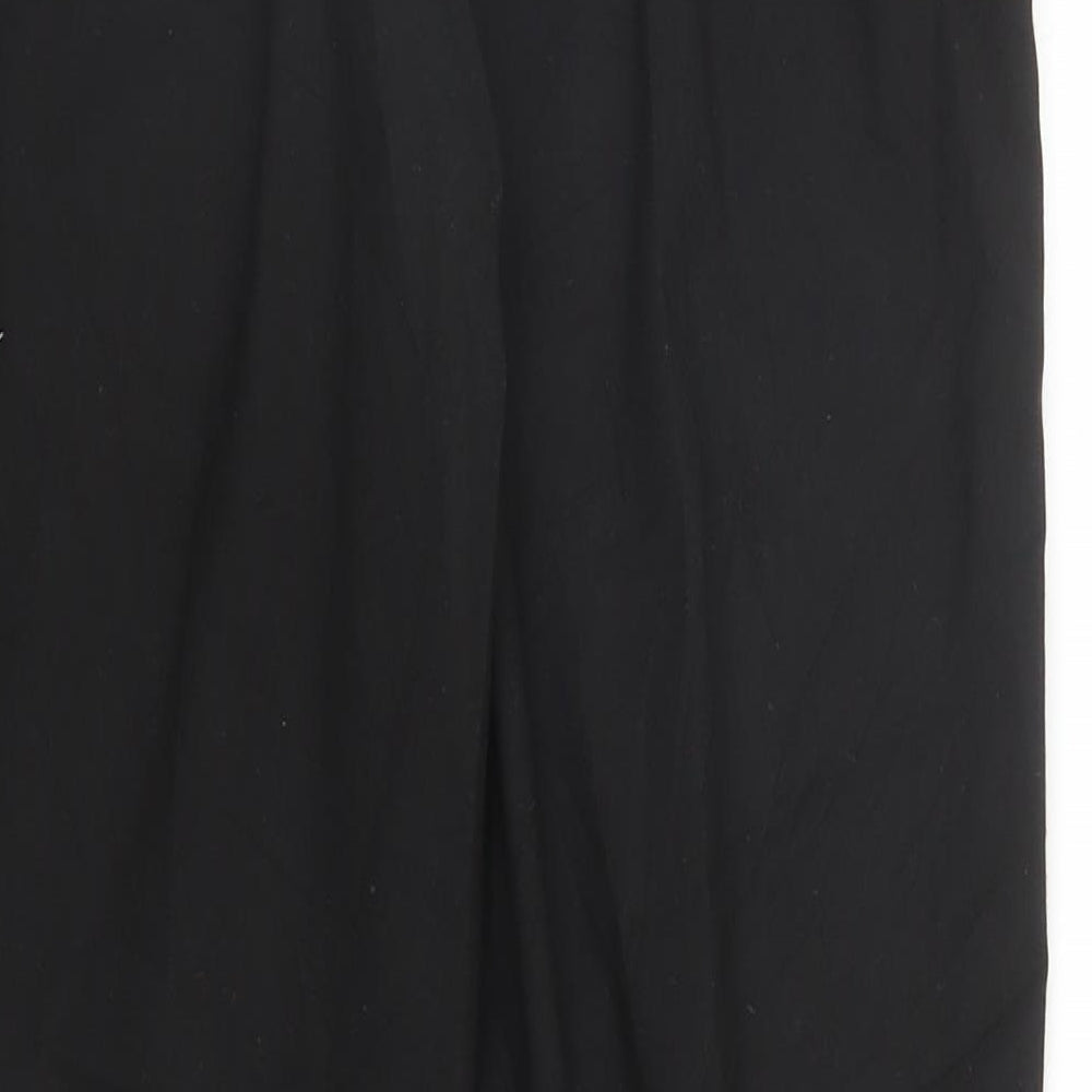 Incorporate Wear Womens Black Capri Trousers Size 12 L25 in