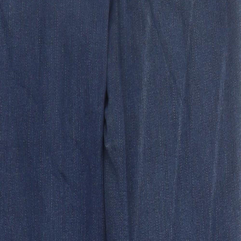 H&M Womens Blue Denim Skinny Jeans Size 12 L28 in