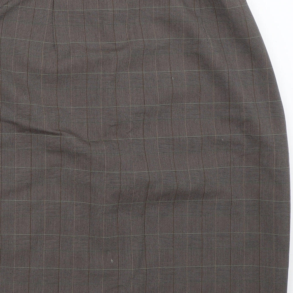Preworn Womens Grey Straight & Pencil Skirt Size 25 in