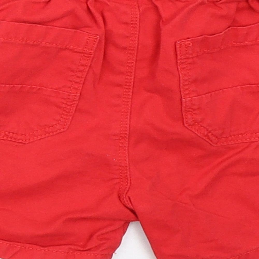NEXT Boys Red Cropped Trousers Size 18-24 Months