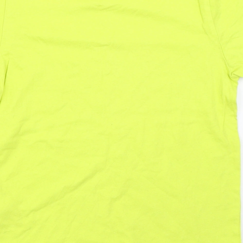 Pepperts! Boys Green Basic T-Shirt Size 7-8 Years