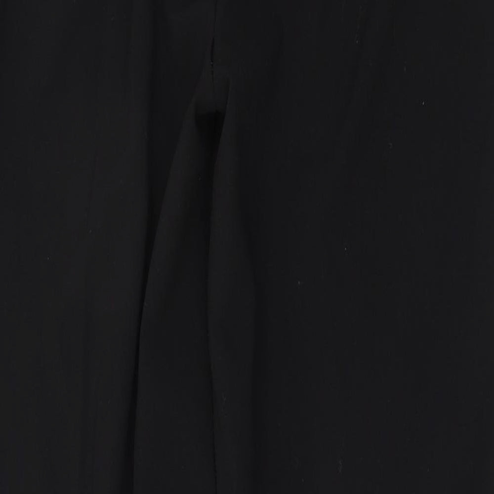 evie Womens Black Trousers Size 12 L27 in